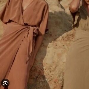 ISO OZMA CALIFORNIA SHISO WRAP DRESS